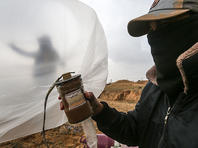 Палестинские СМИ сообщают о запуске новой партии воздушных шаров, несущих взрывчатку