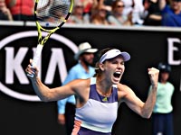 Открытый чемпионат Австралии. Даяна Ястремская проиграла Каролин Возняцки