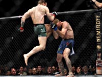 Триумфальное возвращение Макгрегора. Конор нокаутировал Серроне