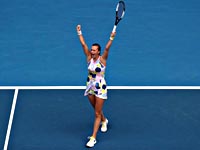 Открытый чемпионат Австралии. Первой четвертьфиналисткой стала Петра Квитова