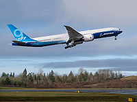 Boeing 777X совершил первый полет