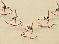 Художественная гимнастика. Этап Гран-при в Москве. Сборная Израиля завоевала бронзовую медаль