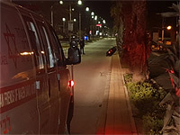 На улице в Ашдоде обнаружен мертвый мотоциклист