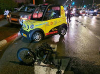 В Нетании автомобиль сбил 16-летнего электровелосипедиста