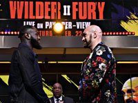 Деонтей Уайлдер и Тайсон Фьюри потолкались перед пресс-конференцией