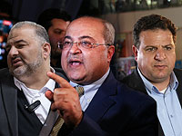 Бени Ганц провел переговоры с представителями Объединенного арабского списка