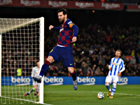 Чемпионат Испании. Месси реализовал сомнительный пенальти.