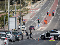 На шоссе №1 и 443 полиция проверяет автомобили, направляющиеся в Иерусалим