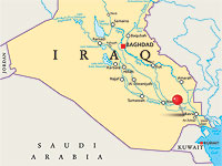 Ракетный обстрел разрабатываемого США иракского месторождения