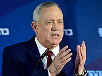 Бени Ганц выступил с заявлением, адресованным к Биньямину Нетаниягу