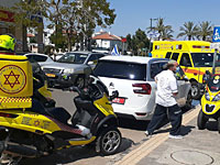 В Рош а-Аине полицейский открыл огонь по нападавшему, убив его