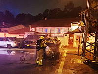 Житель Петах-Тиквы подозревается в поджоге автомобиля