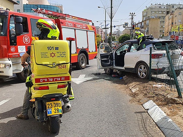 ДТП в Тель-Авиве и Ришон ле-Ционе, два человека получили тяжелые травмы