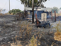 Пожар в Рахате, жители нескольких домов эвакуированы