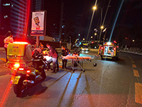 В Рамат-Гане в результате аварии погиб 20-летний мотоциклист