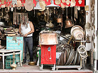 На блошиный рынок в Яффо попали вещи военнослужащего Нахшона Ваксмана, убитого террористами