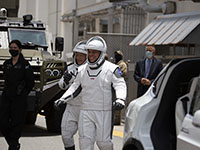 Старт космического корабля  SpaceX в последний момент отложен из-за плохой погоды