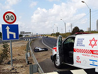 Около Рамат а-Шарона разбился мотоциклист, пострадавший в критическом состоянии