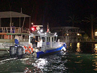 На озере Кинерет сотрудники морской полиции спасли мужчину, упавшего с гидроцикла