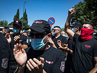 Сотрудники пожарной службы провели митинг у Кнессета