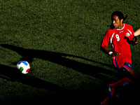 Нападающий Макдональд вышел на замену с надписью