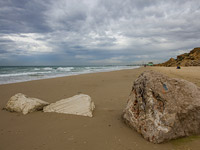 После сброса отходов в ручей Александр запрещено купание на пляже 