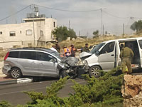 В результате ДТП в Кирьят-Арбе пострадали 9 человек