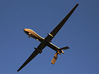 С беспилотника США 