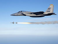 Около побережья Англии разбился американский истребитель F-15C