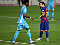 Месси забил.