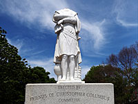 В Миссури снесен памятник Христофору Колумбу –