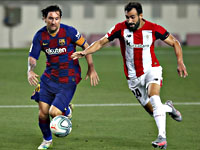 Месси сделал голевую передачу. 