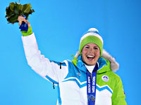 Знаменитая словенская лыжница, призер Сочинской олимпиады, объявила о завершении карьеры