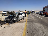 ДТП в Негеве: шесть пострадавших, одна женщина в тяжелом состоянии