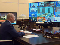 РИА Новости: Израиль заинтересовался туннелем для дезинфекции, установленным в резиденции Путина