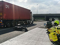 Около Ашдода разбился мотоциклист, пострадавший в тяжелом состоянии