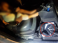 Житель Лода сбежал от полиции, оставив в машине трехлетнюю дочь и пистолет