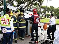 В результате ДТП в Рамат-Эфале погиб пожилой водитель