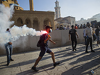 В ходе столкновений с протестующими в столице Ливана погиб сотрудник полиции