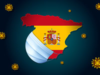 Испанцы взбунтовались против ношения масок и запрета на курение