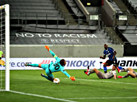 Полуфинал Лиги Европы. Манор Соломон вышел на замену.