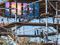 Альпийские приключения в Тель-Авиве: веревочный парк Sky Town TLV