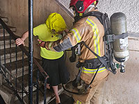 При пожаре в Ашдоде легко пострадали 12 человек