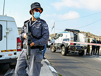 Автомобильный теракт на перекрестке Тапуах. Фоторепортаж