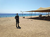 Полиция объявила об усиленных мерах безопасности в Эйлате после обнаружения нарушителя из Иордании