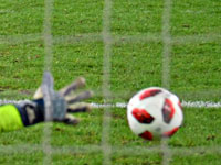 Лига наций. В матче пенальти македонцы победили сборную Армении