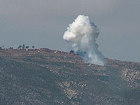 В районе ливано-израильской границы был слышен сильный взрыв