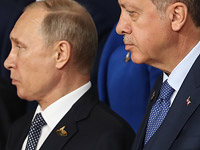 L'Opinion. Эрдоган и Путин: 