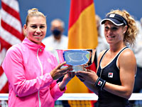 Вера Звонарева и Лаура Зигемунд - победительницы Открытого чемпионата США