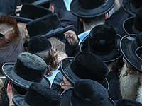 В Хайфе полиция была вынуждена разогнать толпу вижницких хасидов